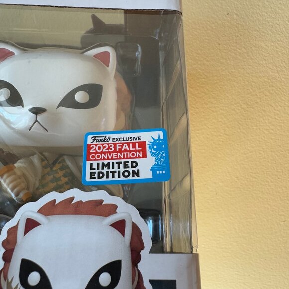 Demon Slayer Makomo & Sabito 2-pack Funko Pop NYCC 2023 Limited Edition - Picture 5 of 5
